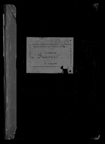 LIMOURS-EN-HUREPOIX. - Matrice des propriétés non bâties : folios 493 à 788 [cadastre rénové en 1959]. 