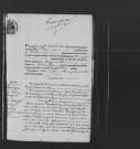 ANGERVILLE. Mariages : registre d'état civil (1861-1875) [M. 1874 : voir naissances même année]. 