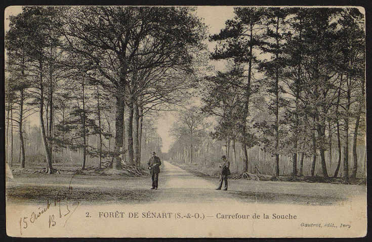Carrefour de la Souche (15 août 1906).