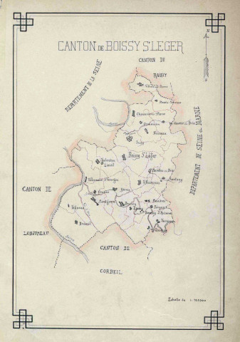 Volume I : canton de BOISSY-SAINT-LEGER.