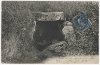 JANVILLE-SUR-JUINE. - La pierre-levée. Dolmen. Rameau (1922), 15 lignes, 25 c. 