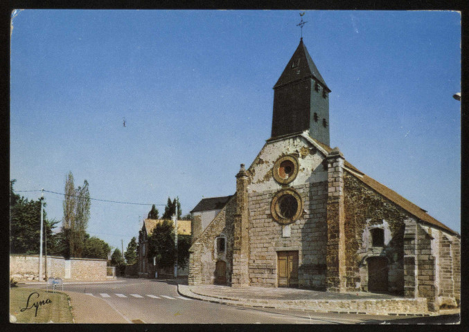 LEUVILLE-SUR-ORGE. - Eglise. Editeurs Abeille-cartes, Lyna-Paris, 1994, timbre, couleur. 