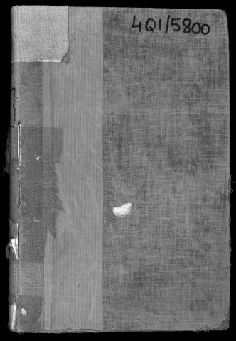 Conservation des hypothèques de CORBEIL. - Répertoire des formalités hypothécaires, volume n° 393 : A-Z (registre ouvert en 1916). 