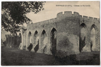 BOUVILLE. - Château de Farcheville. Editeur Veuve Thomas, 1912, timbre à 5 centimes. 