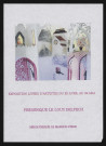 Essonne. - Exposition Livres d'Artistes du 29 avril au 24 mai, Frédérique Le Lous Delpech, médiathèque Le marque-p@ge. 