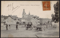 LIMOURS.- Place du Valménil (10 mars 1917). 