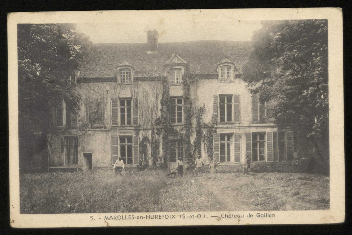 MAROLLES-EN-HUREPOIX. - Château de Gaillon (5). (Edition Cavagnoli.) 