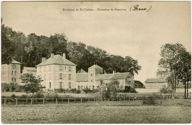 BREUX-JOUY. - Domaine de Rimoron, Boutroue. 