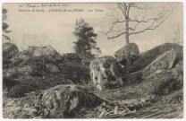 JANVILLE-SUR-JUINE. - Dans les bois et rochers. Les teillas. Rameau (1915). 