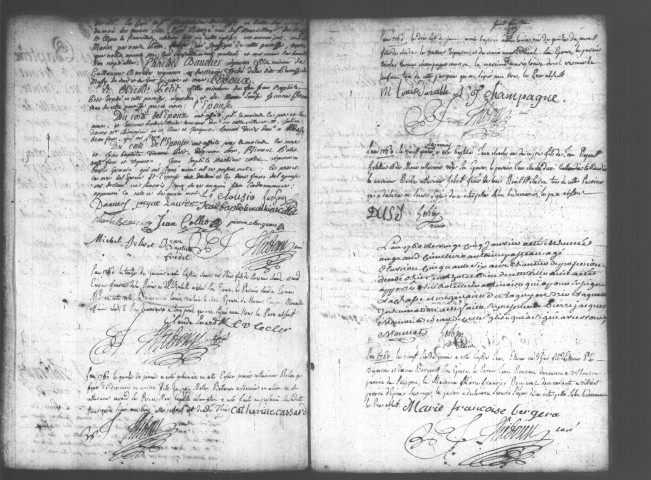 MONTLHERY. Paroisse Sainte-Trinité : Baptêmes, mariages, sépultures : registre paroissial (1760-1765). 