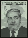EVRY. - Affiche électorale. Un socialiste pour notre canton : Claude JEANLIN (1985). 