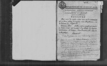 CONGERVILLE. Naissances, mariages, décès : registre d'état civil (an IX - 1830).