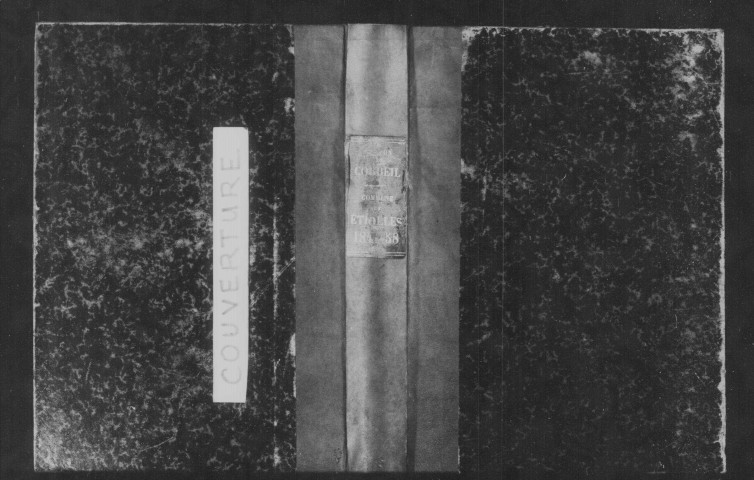 ETIOLLES. Naissances, mariages, décès : registre d'état civil (1841-1858). 