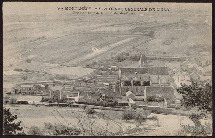 Linas.-  Seine-et-Oise  Vue générale (1904-1920]. 