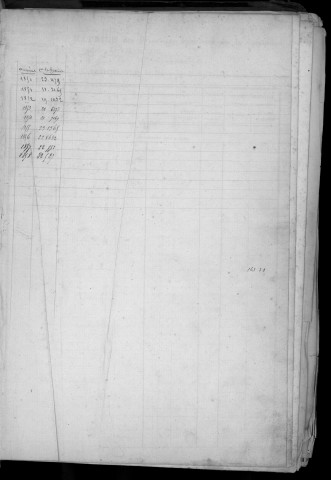 CROSNE. - Matrice des propriétés bâties et non bâties : folios 1 à 480 [cadastre rénové en 1959]. 