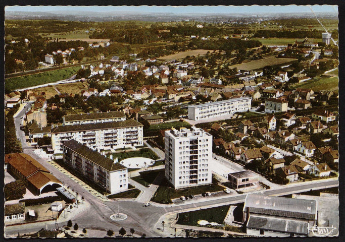 Brétigny-sur-Orge.- Vue générale aérienne. 