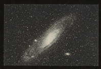 JUVISY-SUR-ORGE. - Observatoire Flammarion - La nébuleuse d'Andromède. Edition Observatoire de Juvisy, photo Quénisset, 1920. 