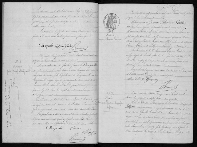 THIONVILLE. Naissances, mariages, décès : registre d'état civil (1876-1890). 
