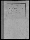 ROINVILLIERS. Tables décennales (1802-1902). 