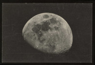 JUVISY-SUR-ORGE. - Observatoire Flammarion - La lune. Edition Observatoire de Juvisy, photo Quénisset, 1920. 
