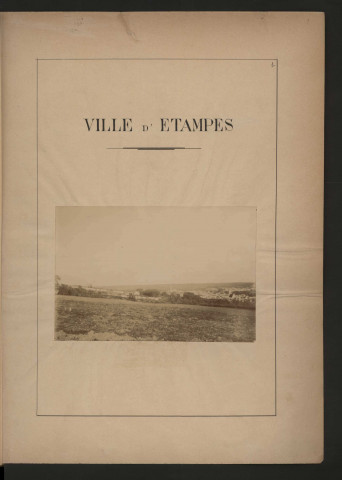 ETAMPES (1899). 43 vues de microfilm 35 mm en bandes de 5 vues. 