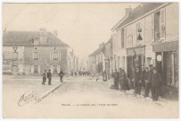 MAISSE. - La Grande-Rue, prise du haut. Bréger, (1903), 2 mots, 10 c, ad. 