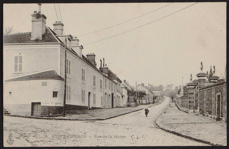 SAINT-CHERON.- Rue de la mairie [1904-1910].