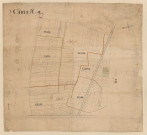 CHAMARANDE. - Vers Boissy, cartes 5, ex 8 et 9, s.d., 75 x 80 cm. 