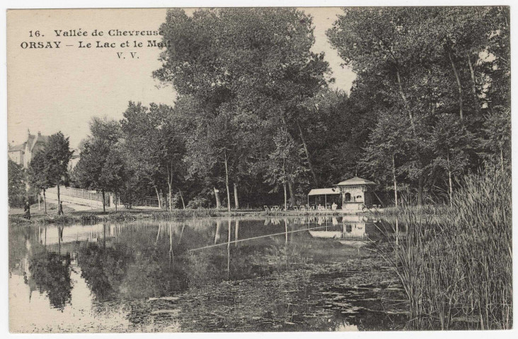 ORSAY. - Le lac et le mail. Editeur V.V., 1911. 
