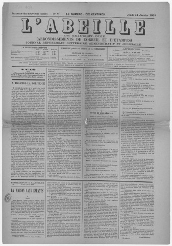 n° 6 (24 janvier 1889)