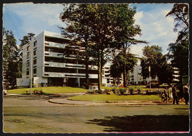 Draveil.- Résidence Orée du bois de Sénart : immeubles (23 novembre 1994). 
