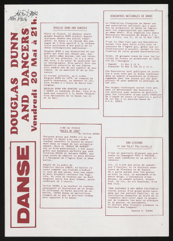 EVRY. - A l'Agora d'Evry : programme culturel, mai 1983. 