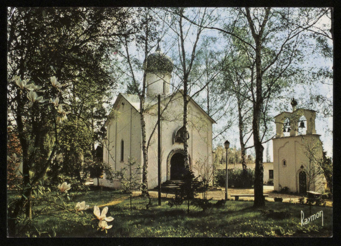 SAINTE-GENEVIEVE-DES-BOIS. - Chapelle orthodoxe Russe. Notre-Dame de l'Assomption. (Edition Raymon, Bobigny, Photo J. N. Duchateau, couleur.) 