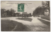 VILLEMOISSON-SUR-ORGE. - Les six Routes [1923, timbre à 10 centimes]. 