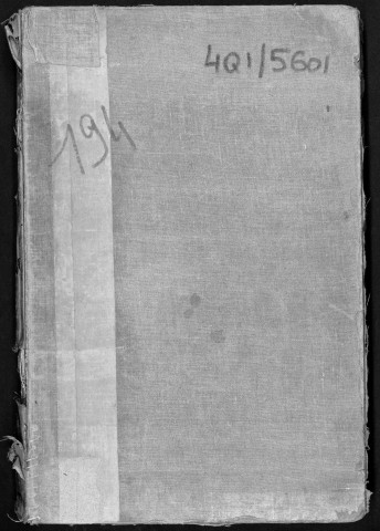 Conservation des hypothèques de CORBEIL. - Répertoire des formalités hypothécaires, volume n° 194 : A-Z (registre ouvert en 1841-1842). 