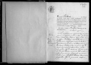 ECHARCON. Naissances, mariages, décès : registre d'état civil (1873-1882). 