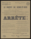 Seine-et-Oise [Département]. - Arrêté portant sur l'hygiène dans les hôtels, restaurants, cafés et débits de boissons, 20 juillet 1950. 