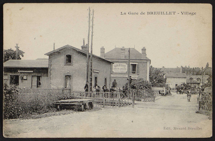 Breuillet.- La gare [1920-1930]. 