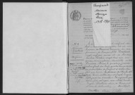 CHAMPCUEIL.- Naissances, mariages, décès : registre d'état civil (1918-1930). 