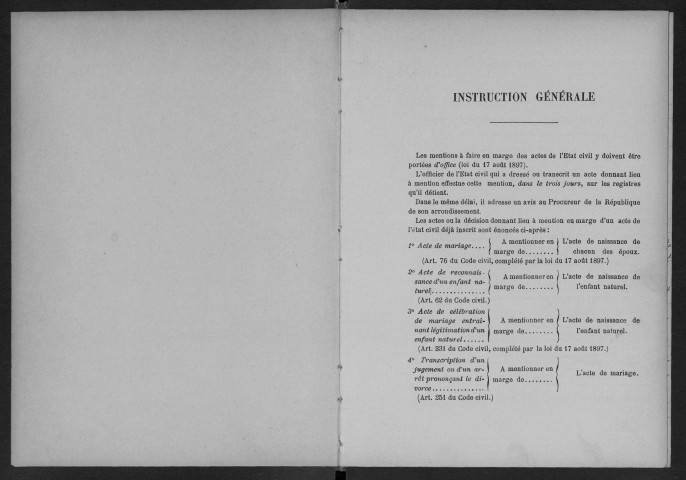 BALLANCOURT-SUR-ESSONNE.- Naissances, mariages, décès : registre d'état civil (1916). 