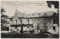 MORANGIS . - Etablissement Saint-Joseph (Le désert), façade de la maison [Editeur Eveillard, 1919, timbre à 15 centimes]. 