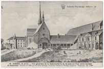 CORBEIL-ESSONNES. - Vue générale de la commanderie de Saint-Jean-en-l'Isle, Paul Allorge. 
