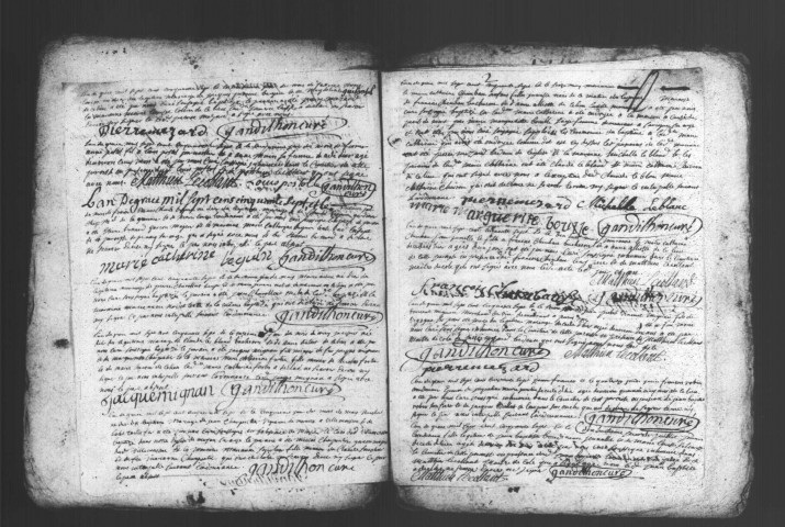 MORSANG-SUR-ORGE. Paroisse Saint-Jean-Baptiste : Baptêmes, mariages, sépultures : registre paroissial (1757-1770). 