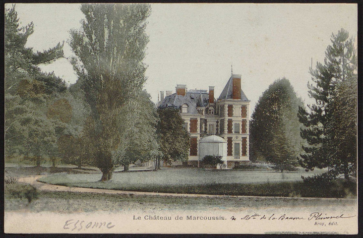 MARCOUSSIS.- Le château (1905).
