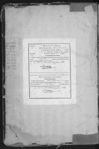 VAL-SAINT-GERMAIN (LE). - Matrice des propriétés bâties et non bâties : folios 1 à 392 [cadastre rénové en 1938]. 