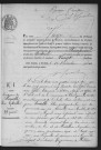 CHAMPCUEIL.- Naissances, mariages, décès : registre d'état civil (1897-1904). 