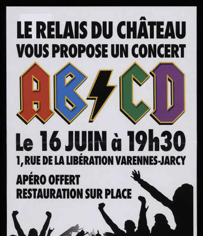 VARENNES-JARCY.- Concert AB-CD, Relais du châteaun, 16 juin 2012. 