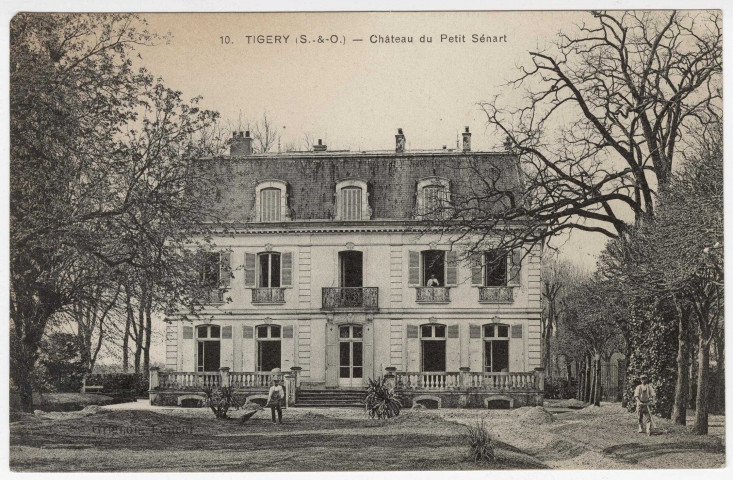 TIGERY. - Château du petit Sénart [Editeur Grignon]. 