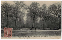 EPINAY-SOUS-SENART. - Forêt de Sénart. Carrefour Madame et Route Neuve. (1906), 11 lignes, 10 c, ad. 