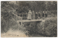 BURES-SUR-YVETTE. - Pont sur l'Yvette, BF, Debuisson, 1915, 11 lignes, 10 c, ad. 